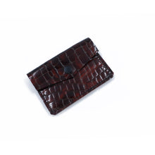 Încărcați imaginea în vizualizatorul Galeriei, Suport de card din piele