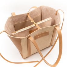 Load image into Gallery viewer, Small Leather Tote Bag