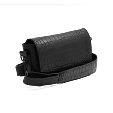 Load image into Gallery viewer, Geanta damă neagră texturată