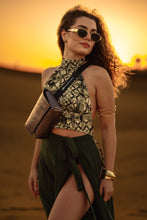 Kép betöltése a galériamegjelenítőbe: Bőr övtáska