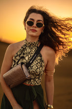 Kép betöltése a galériamegjelenítőbe: Bőr övtáska