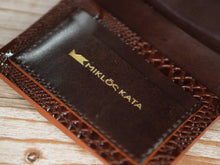 Load image into Gallery viewer, Leather Wallet