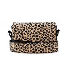 Load image into Gallery viewer, Leopard print crossbody bag on a white background
