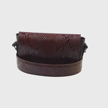 Load and play video in Gallery viewer, Leather Crossbody Bag
